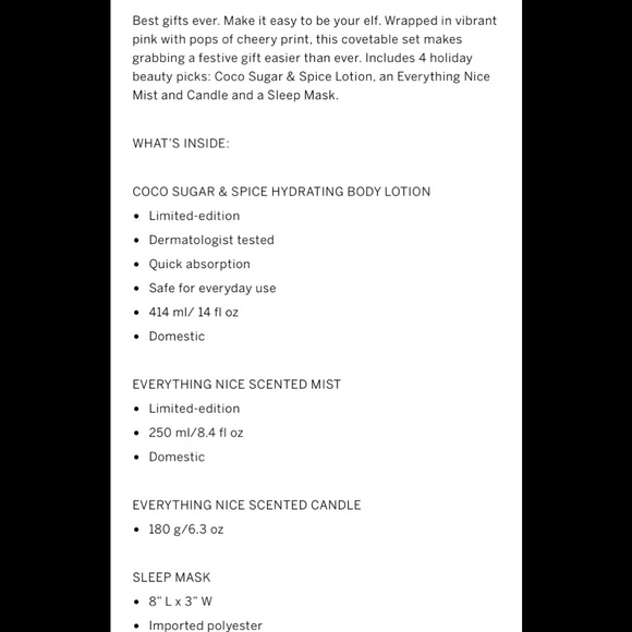 💕VS PINK Cheer In Here Wrapped Gift Box - Picture 6 of 8